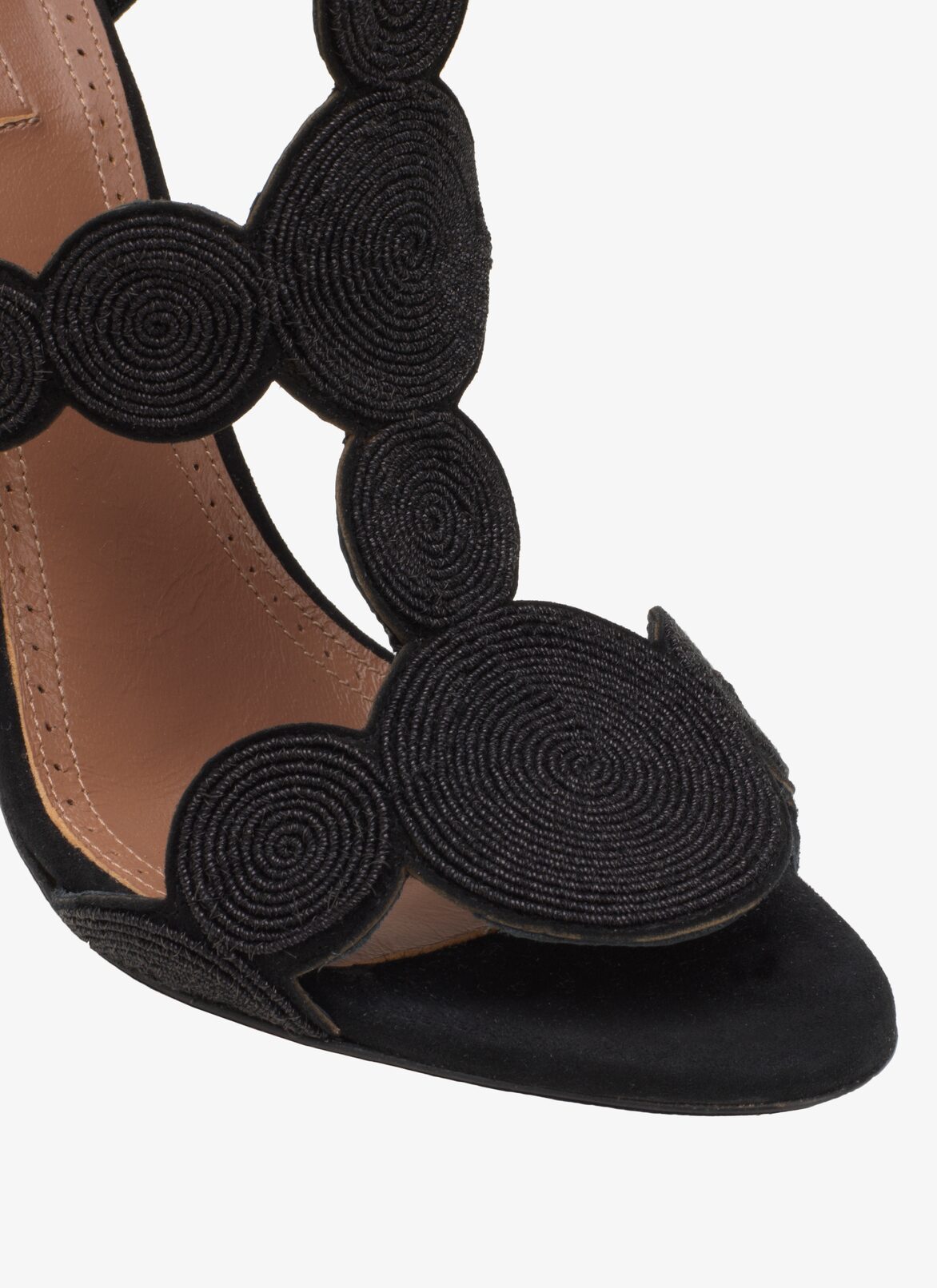 Stiletto Sandal ALAÏA BLACK/SHINY BLACK STILETTO SANDAL